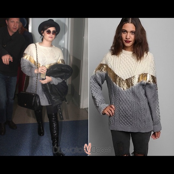 Urban Outfitters Sweaters - Rag Union Ombre Foiled Fisherman Sweater